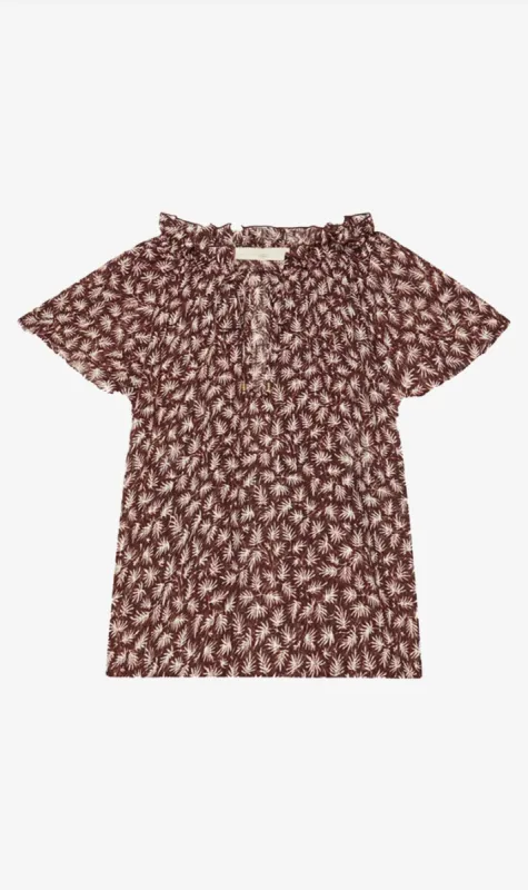 Vanessa Bruno | Ava Blouse - Cacao sold by Sister & Co