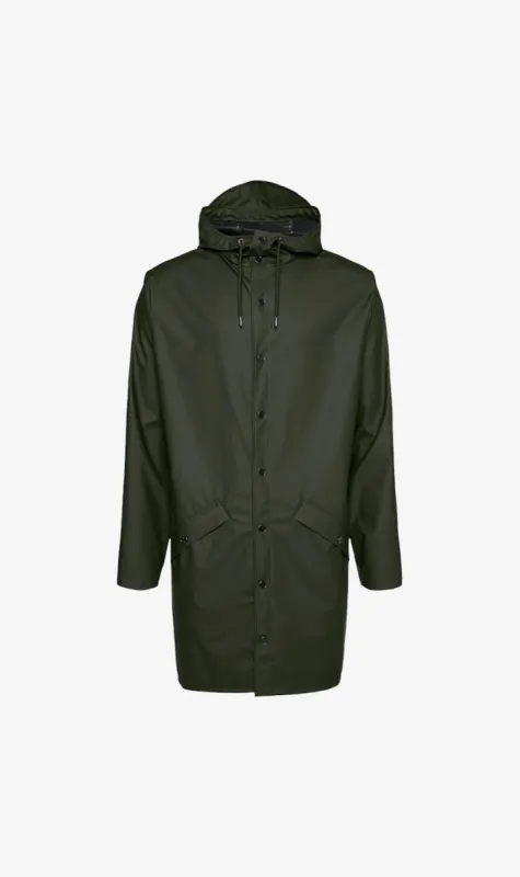 RAINS | Long Jacket - Green sold by Sister & Co