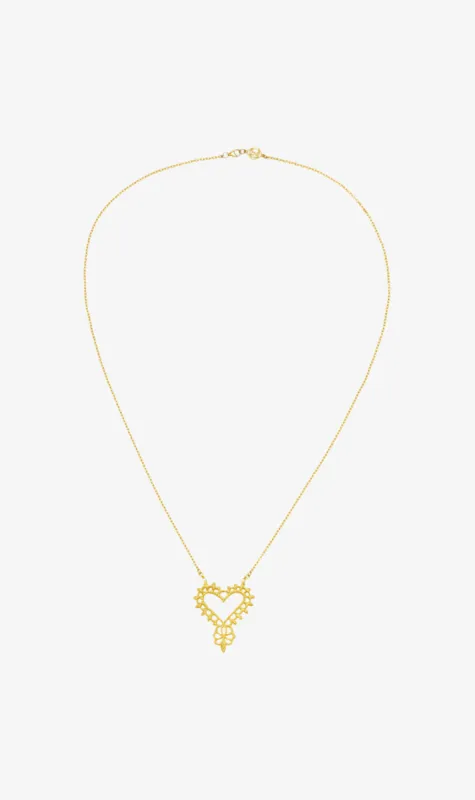 Zoe & Morgan | Gypsy Love Necklace - Gold sold by Sisters & Co