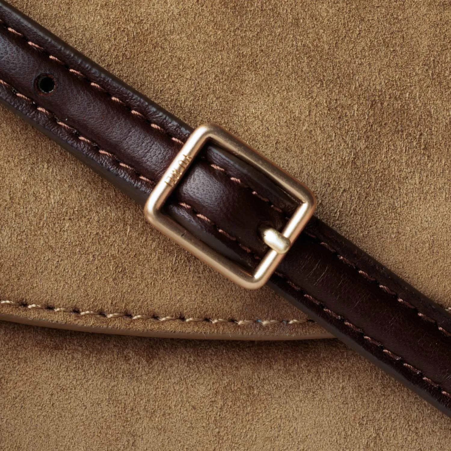 Yu Mei | Keriana Clutch - Brun Suede sold by Sister & Co product image thumbnail 5