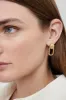 Anine Bing | Signature Link Double Cross Earrings - Gold sold by Sister & Co