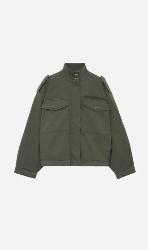 Anine Bing | Audrey Jacket - Army Green sold by Sister & Co