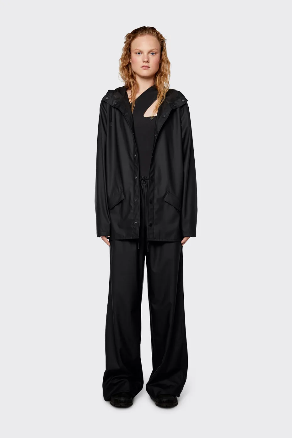 RAINS | Jacket - Black sold by Sisters & Co product image thumbnail 2