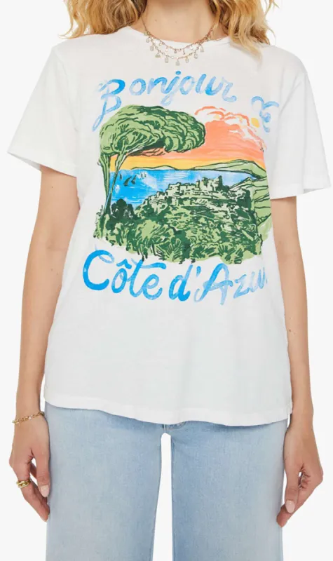 Mother Denim | The Rowdy - Bonjour Optic White sold by Sister & Co