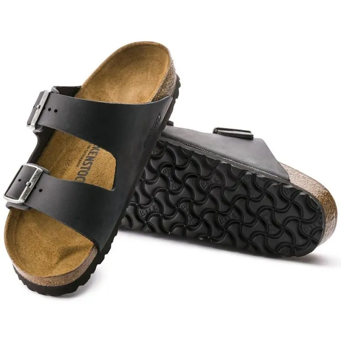 Birkenstock | Arizona Oiled Leather - Black sold by Sisters & Co product image thumbnail 3