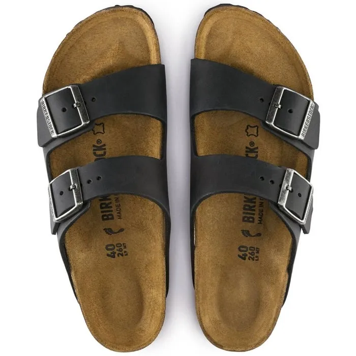 Birkenstock | Arizona Oiled Leather - Black sold by Sisters & Co product image thumbnail 4