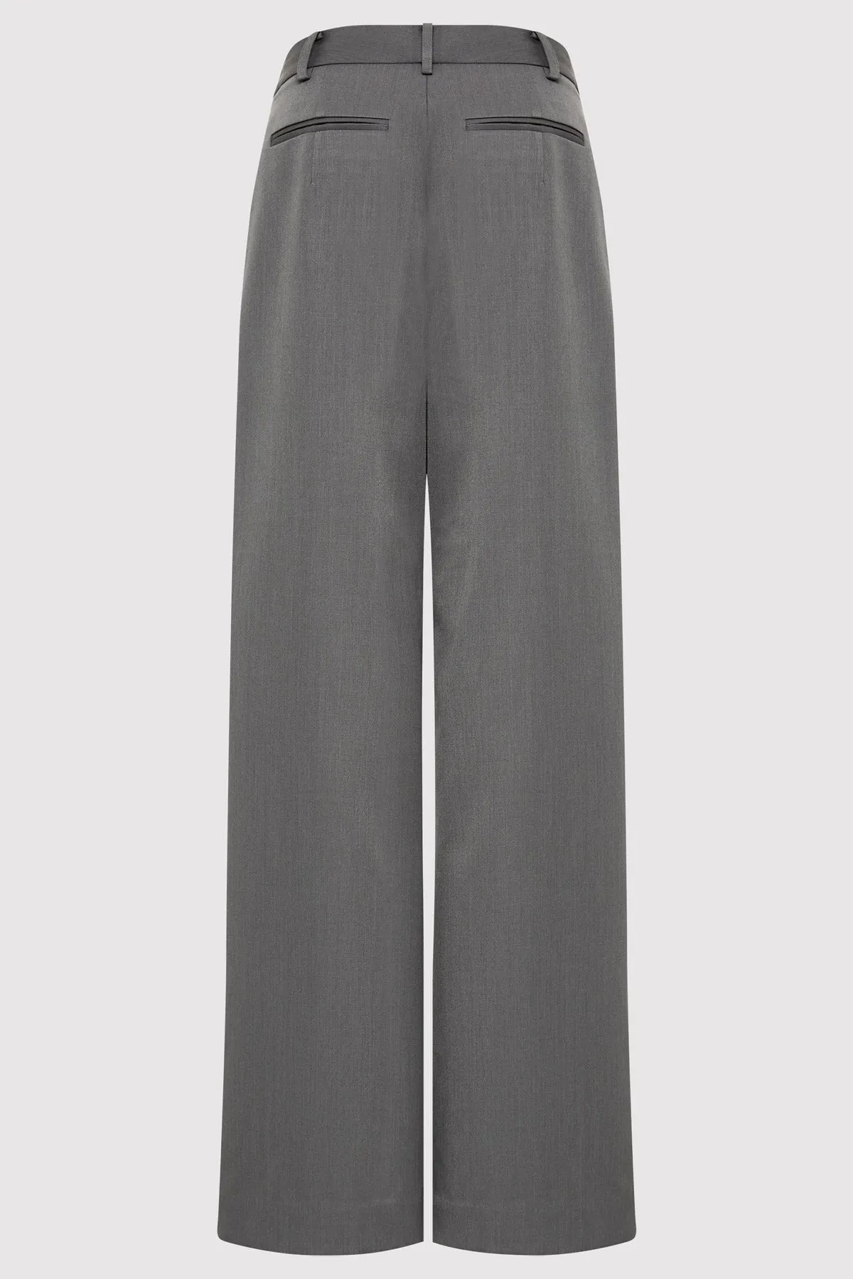 St Agni | Homme Pleat Pants - Pewter sold by Sister & Co product image thumbnail 4