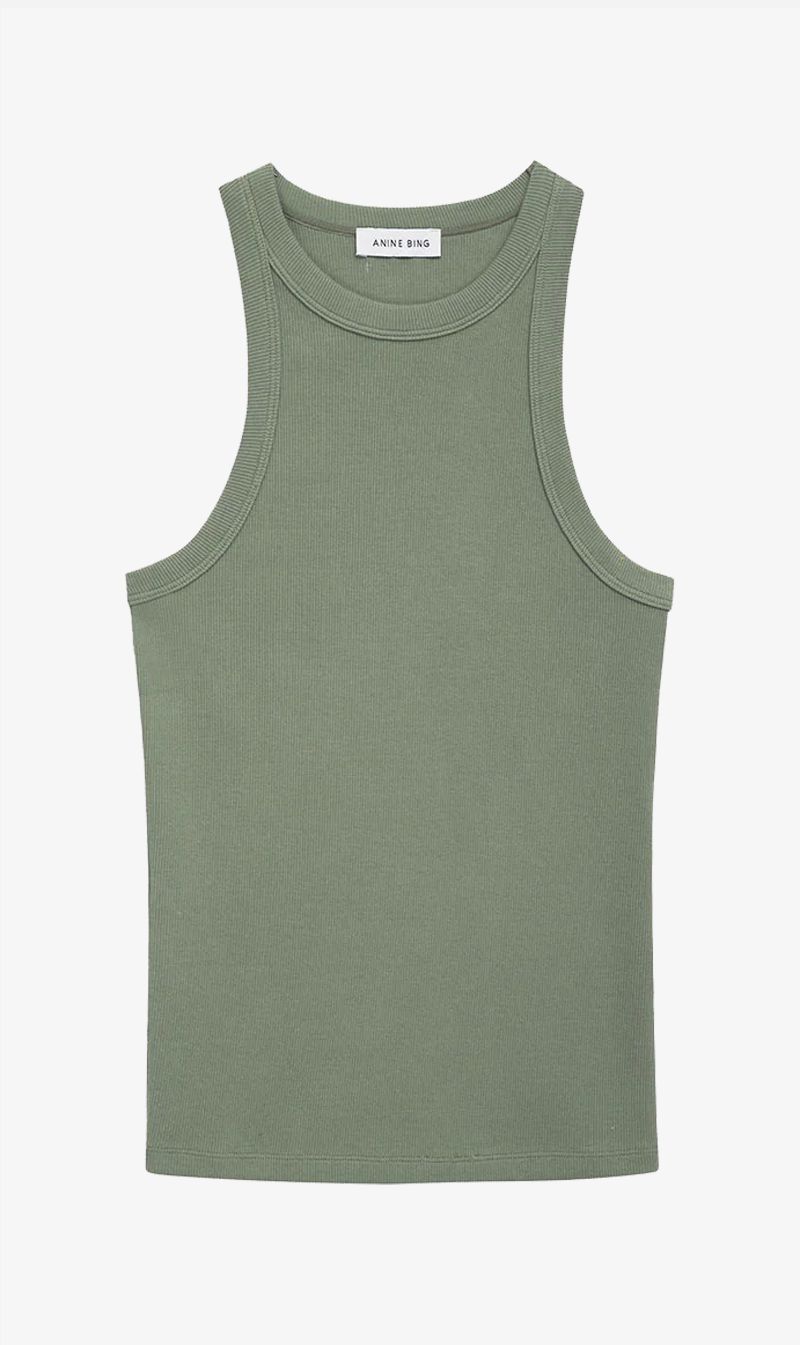 Anine Bing | Eva Tank - Artichoke sold by Sister & Co