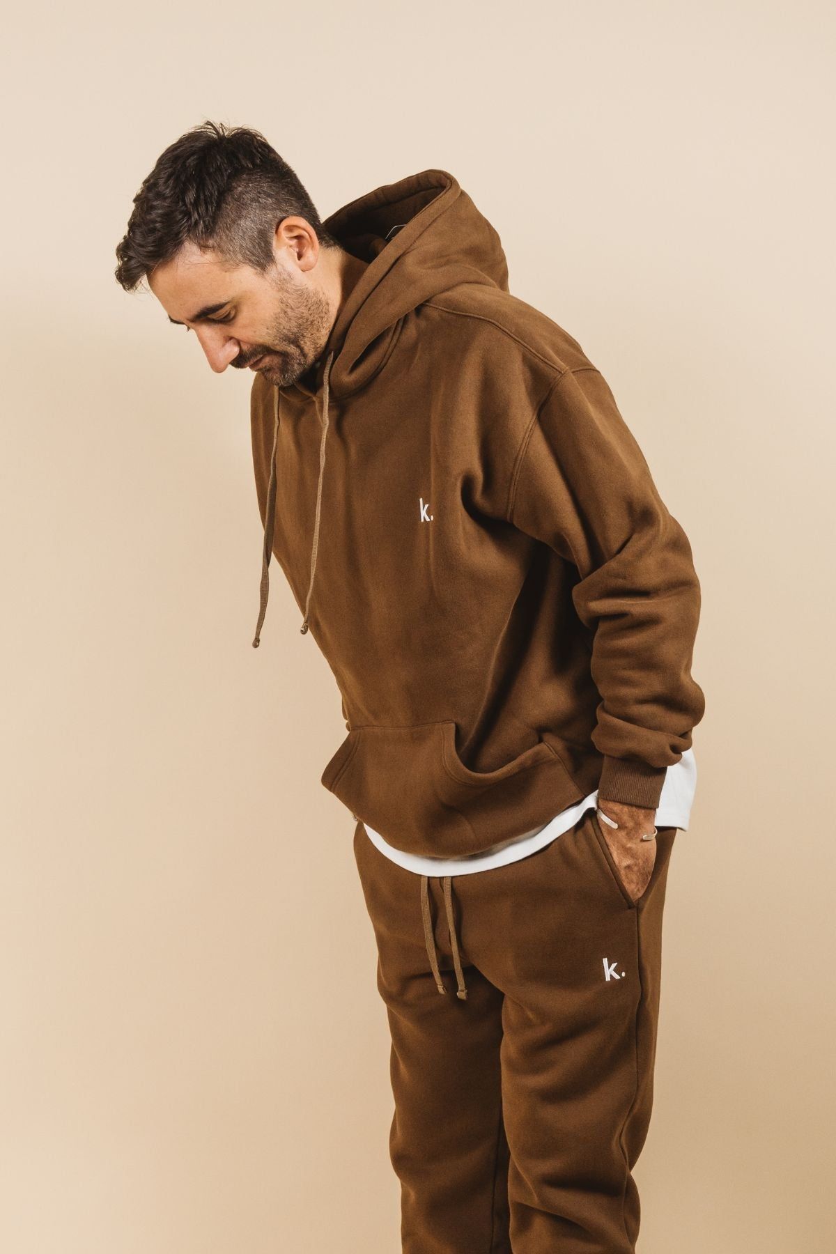Kore Studios | Macleay Hooded Sweat - Chocolate sold by Sister & Co product image thumbnail 2