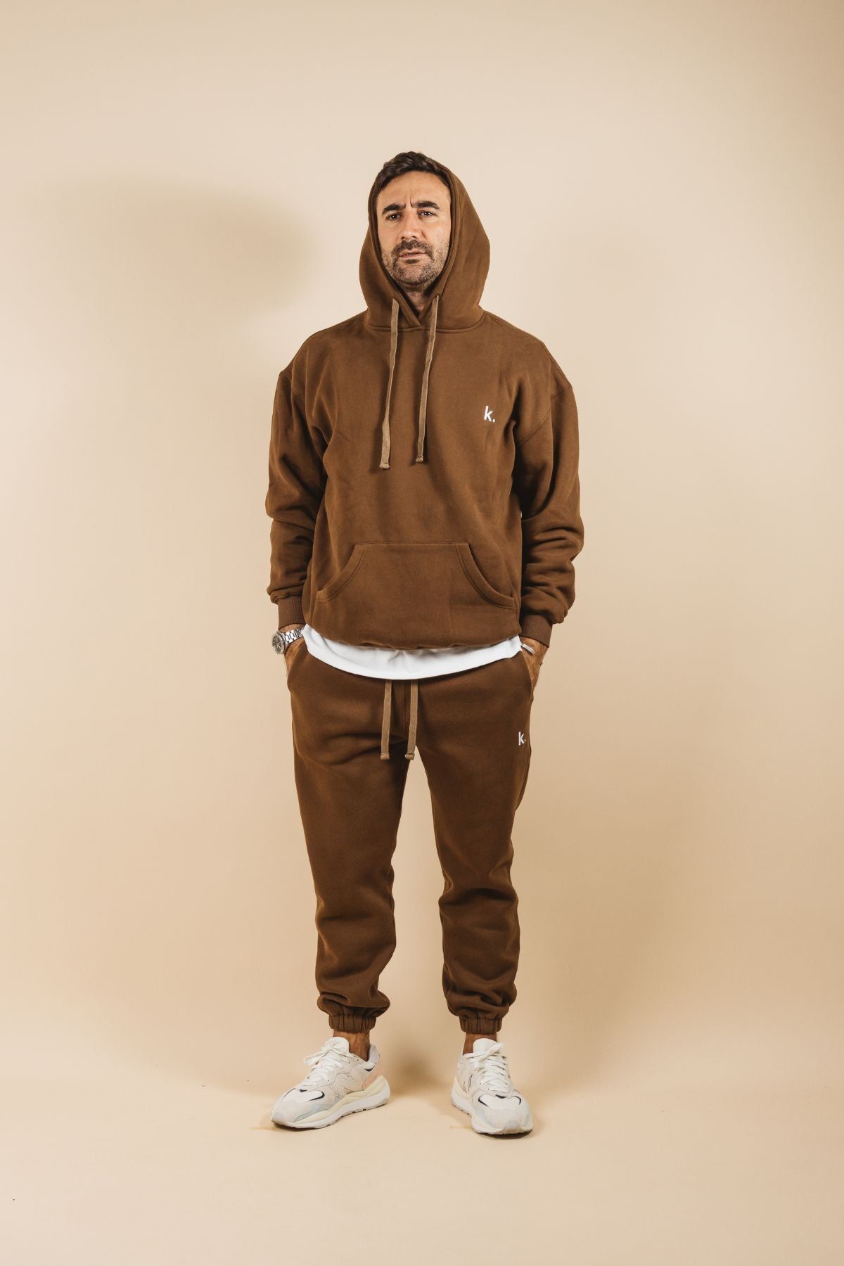 Kore Studios | Macleay Hooded Sweat - Chocolate sold by Sister & Co product image thumbnail 3