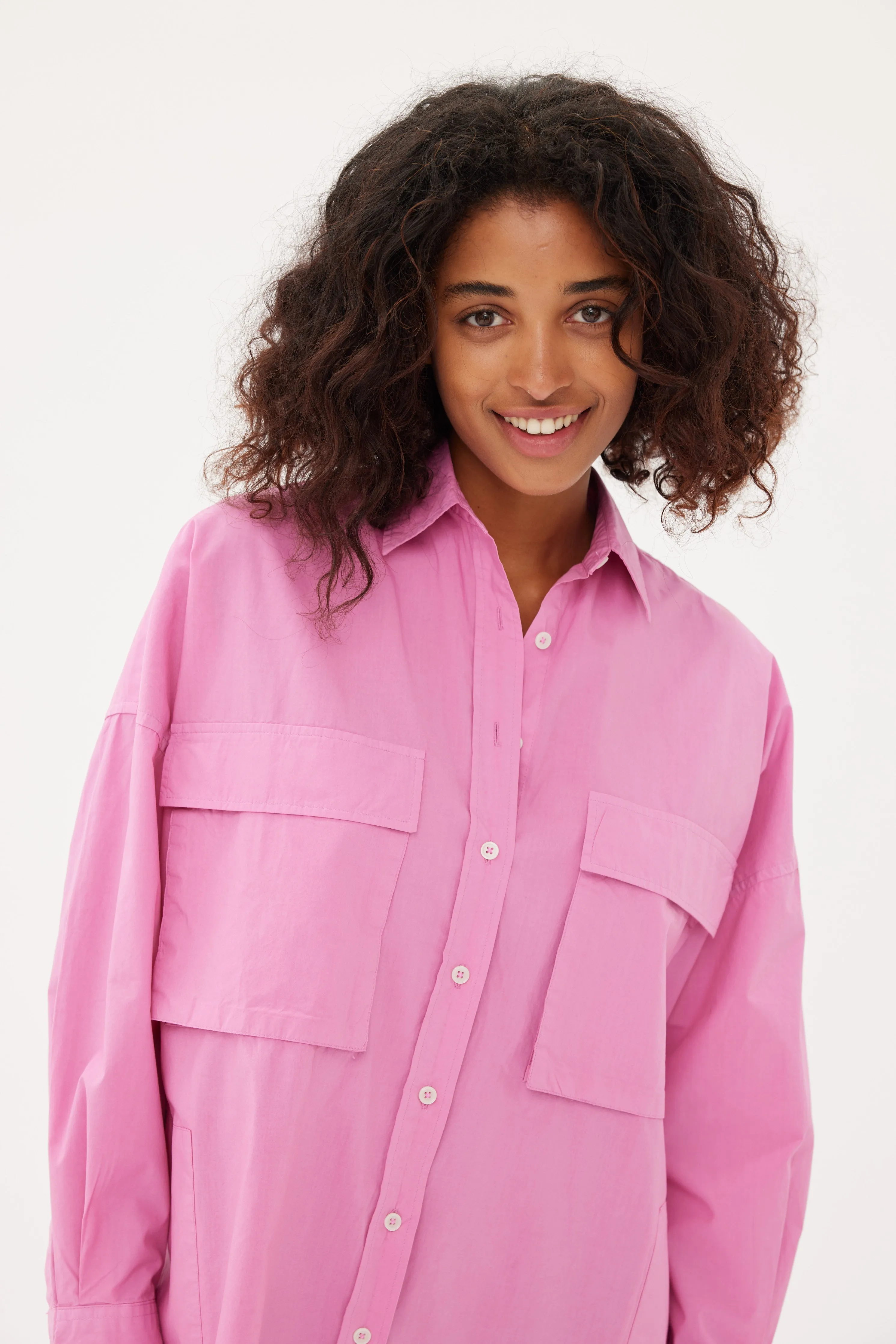 LMND | Chiara Utility Dress - Peony sold by Sister & Co product image thumbnail 4