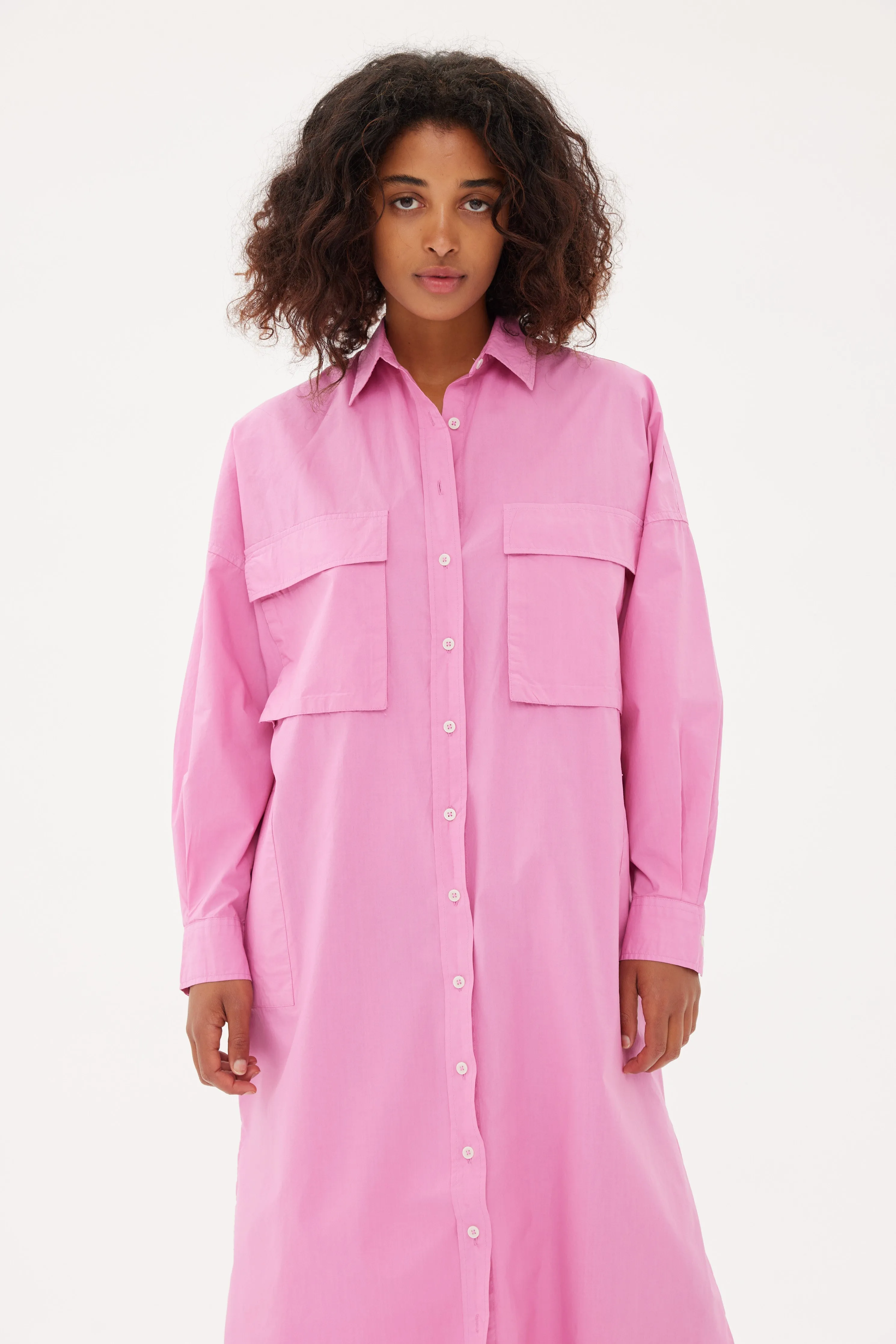 LMND | Chiara Utility Dress - Peony sold by Sister & Co product image thumbnail 2