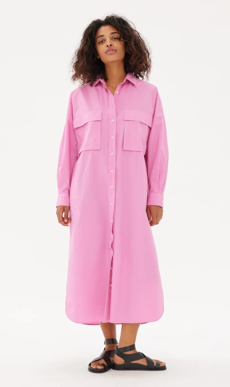 LMND | Chiara Utility Dress - Peony sold by Sister & Co