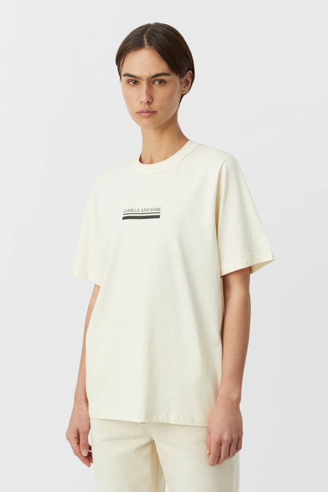 Camilla And Marc | Canton Tee - Ivory sold by Sister & Co product image thumbnail 2