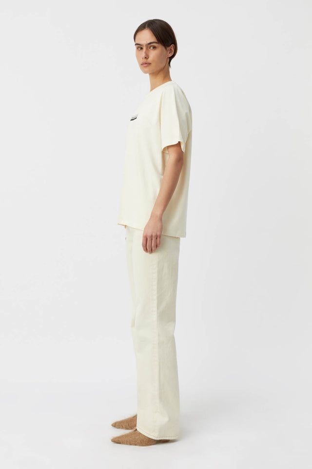 Camilla And Marc | Canton Tee - Ivory sold by Sister & Co product image thumbnail 4