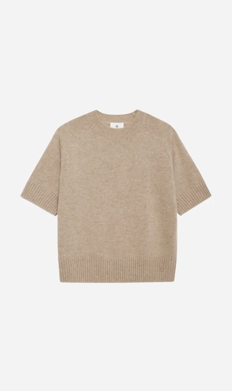 Anine Bing | Jackson Sweater - Brown Cashmere sold by Sister & Co