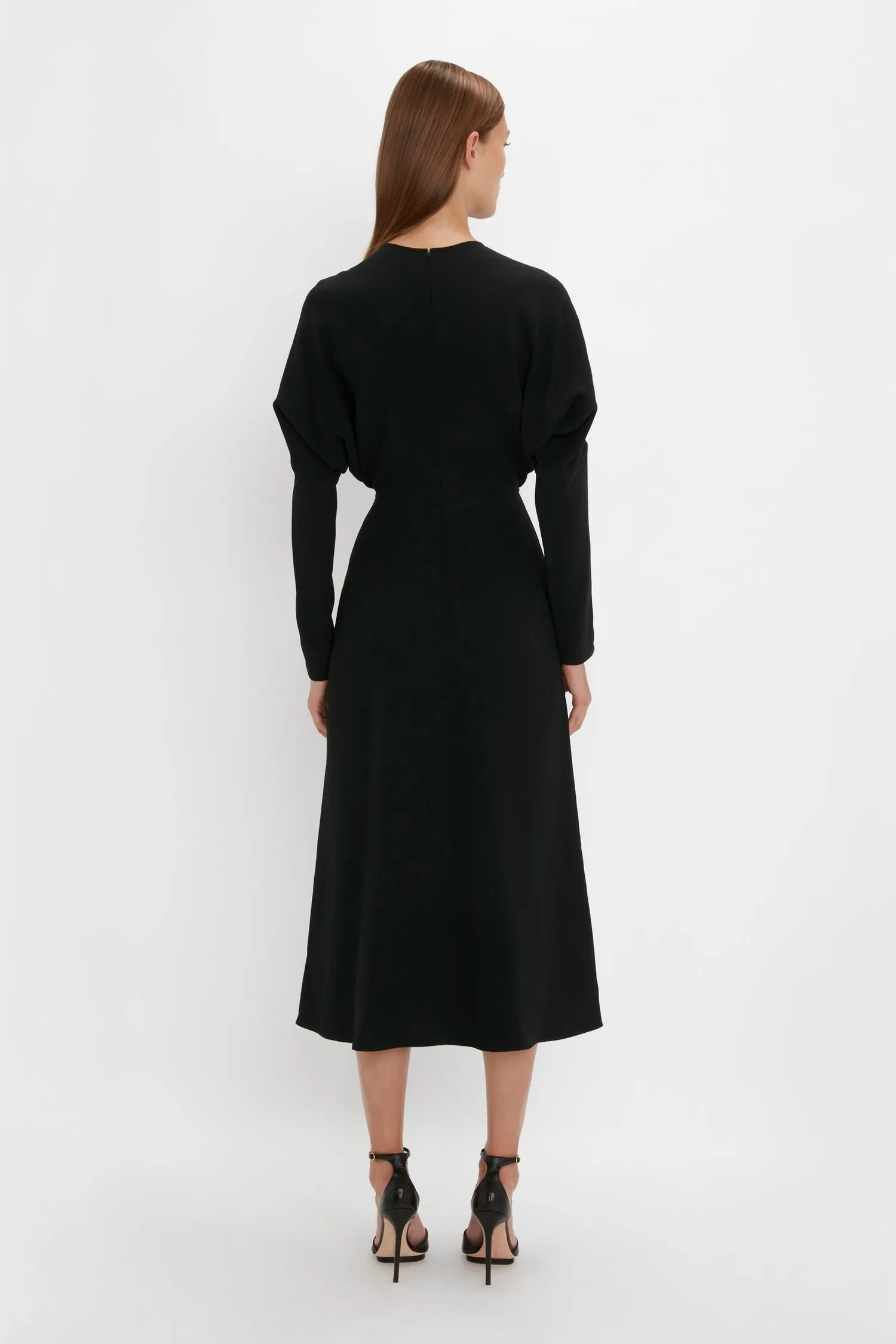 Victoria Beckham | Dolman Midi Dress - Black sold by Sister & Co product image thumbnail 4