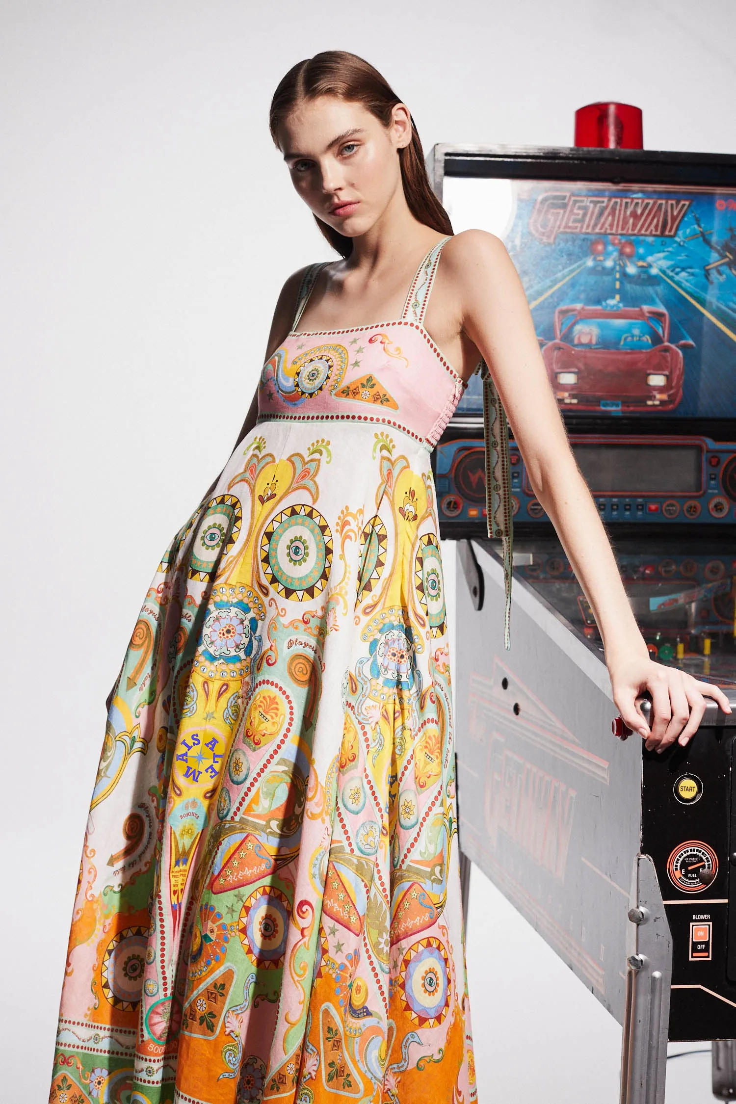 ALEMAIS | Pinball Sundress - Print sold by Sister & Co product image thumbnail 2