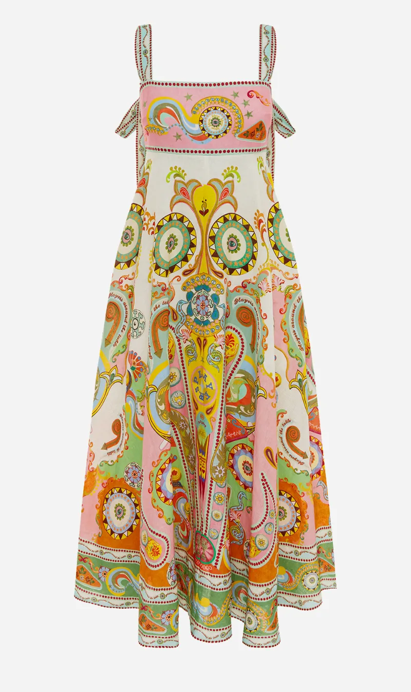 ALEMAIS | Pinball Sundress - Print sold by Sister & Co