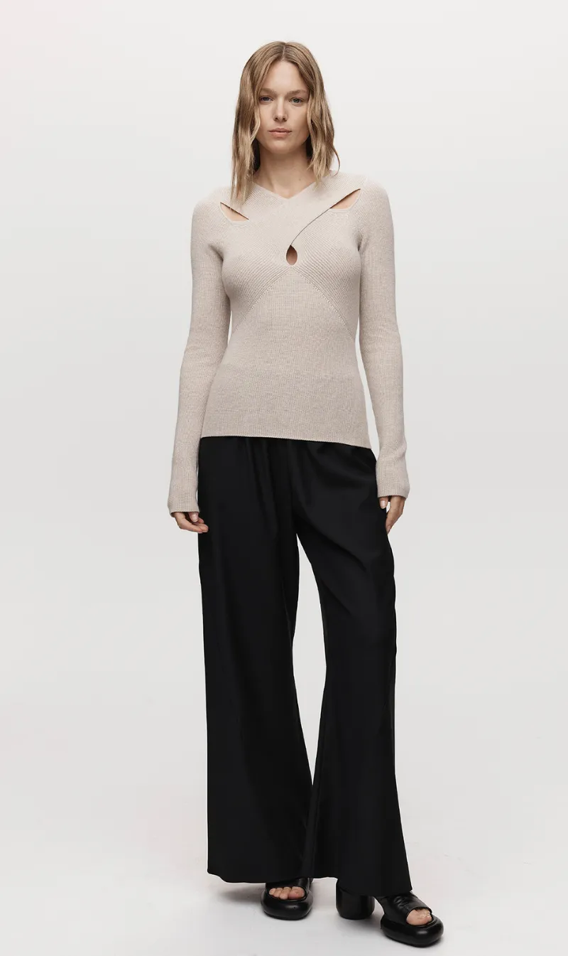 Marle | Yana Top - Hummus sold by Sister & Co