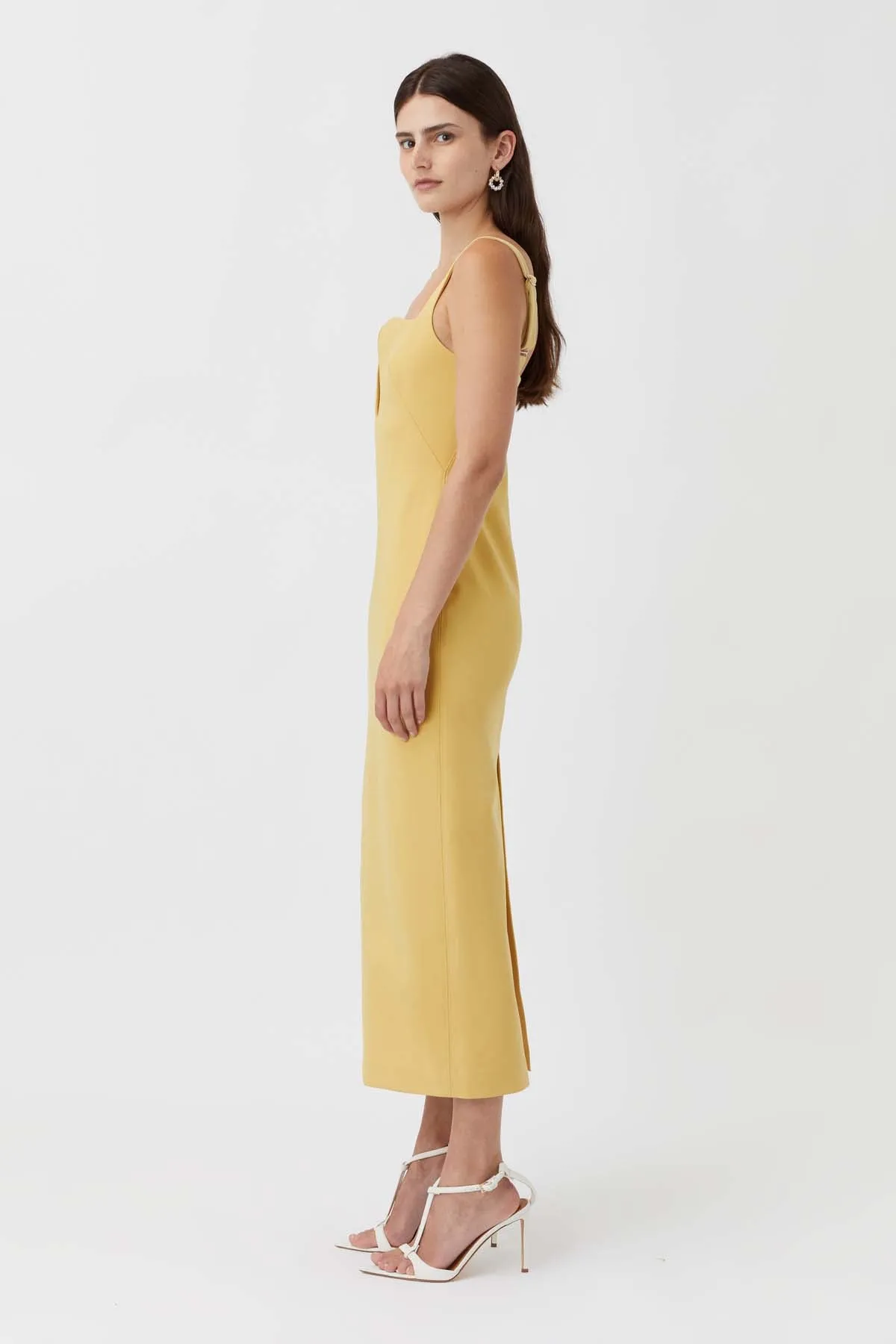 Camilla and Marc | Brixton Dress - Mustard Yellow sold by Sister & Co product image thumbnail 5