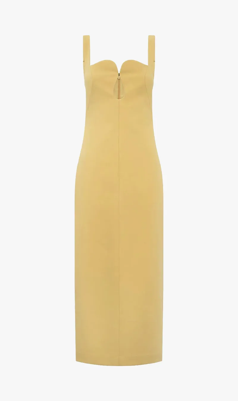 Camilla and Marc | Brixton Dress - Mustard Yellow sold by Sister & Co