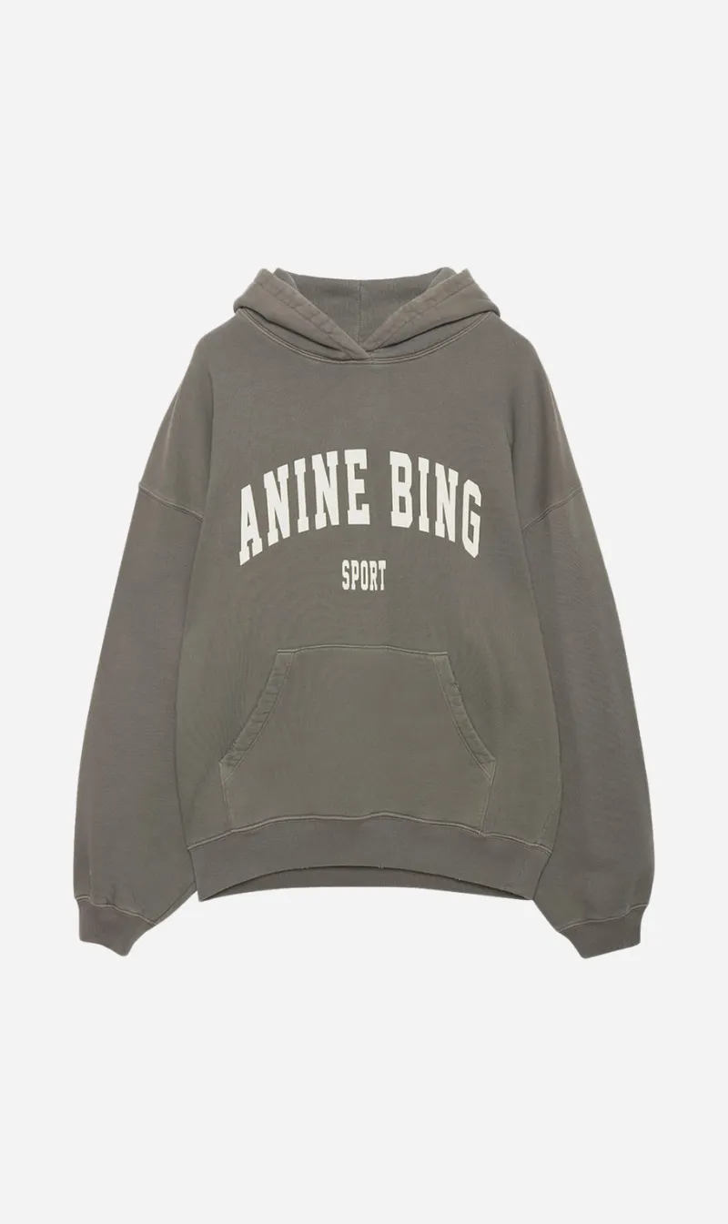 Anine Bing | Harvey Sweatshirt - Dusty Olive sold by Sister & Co