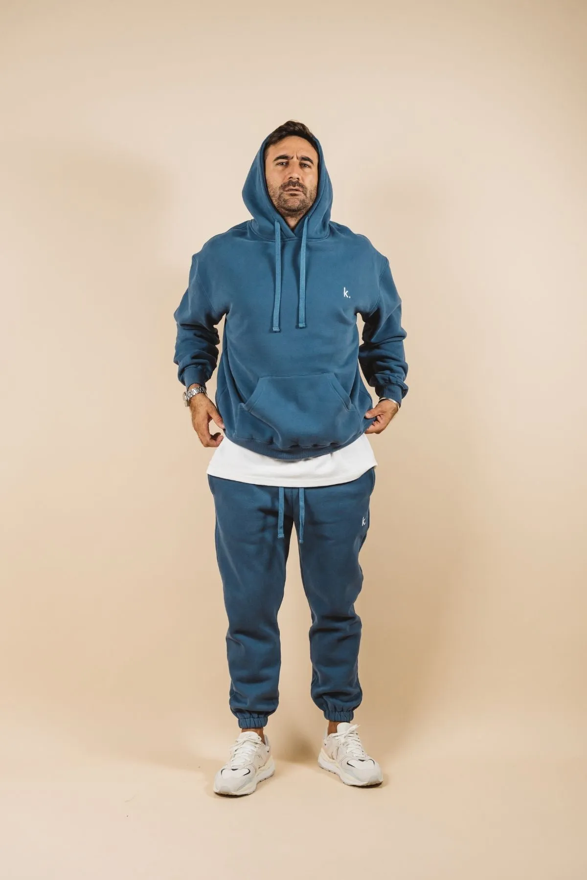 Kore Studios | Macleay Hooded Sweat - Ocean sold by Sister & Co product image thumbnail 3