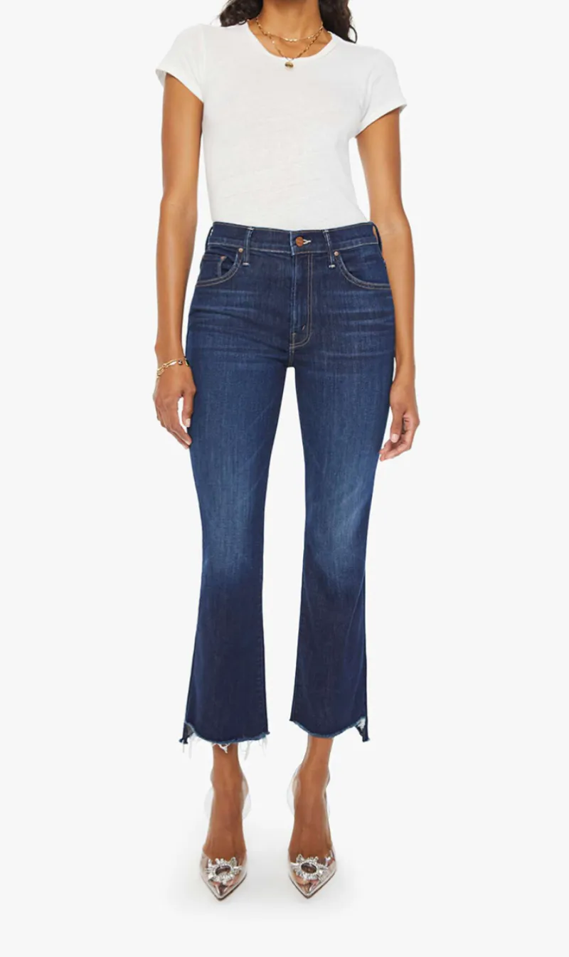 Mother Denim | The Insider Crop Step Fray - Off Limits sold by Sister & Co
