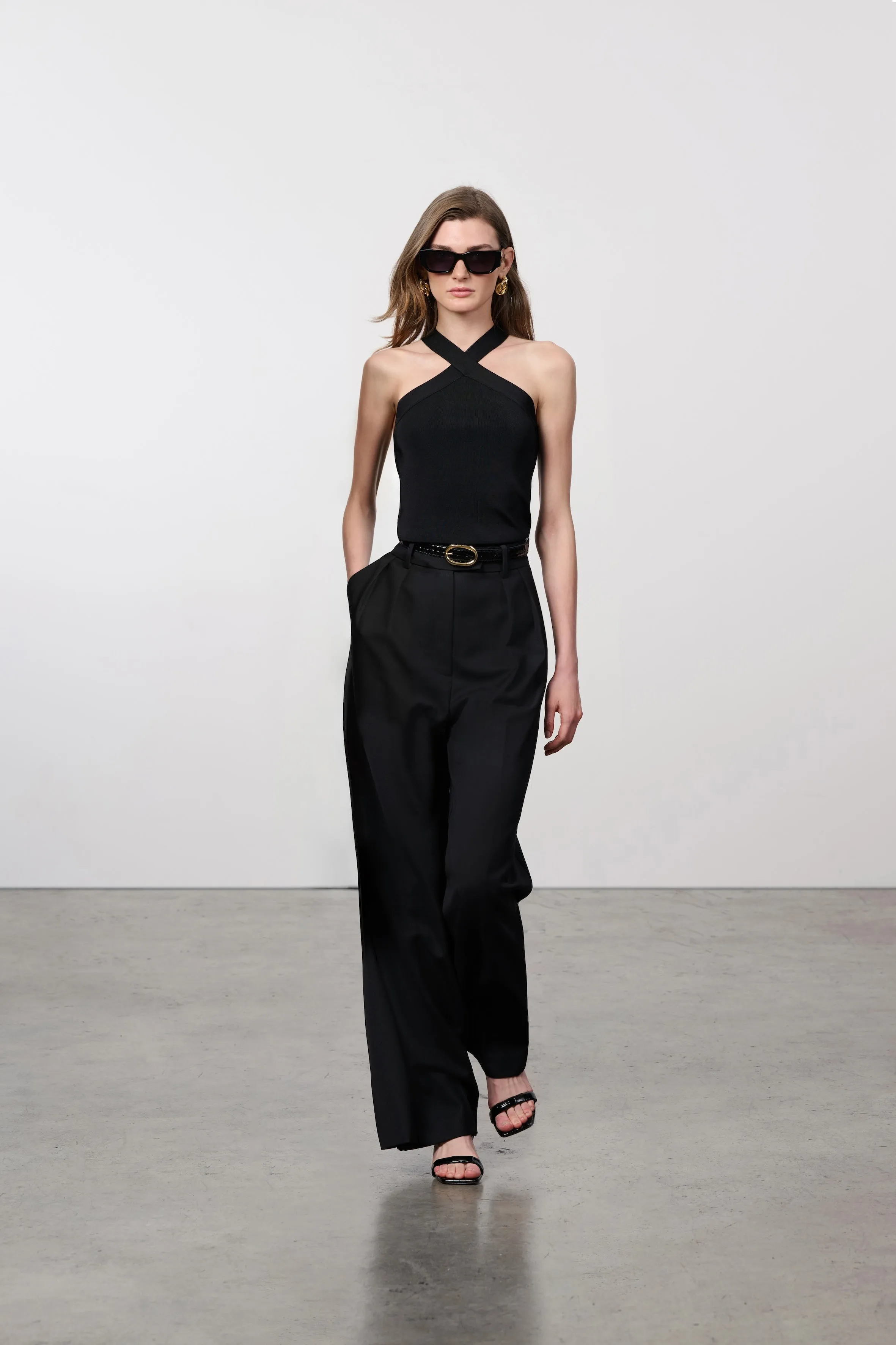 Anine Bing | Lou Trouser - Black sold by Sisters & Co product image thumbnail 4