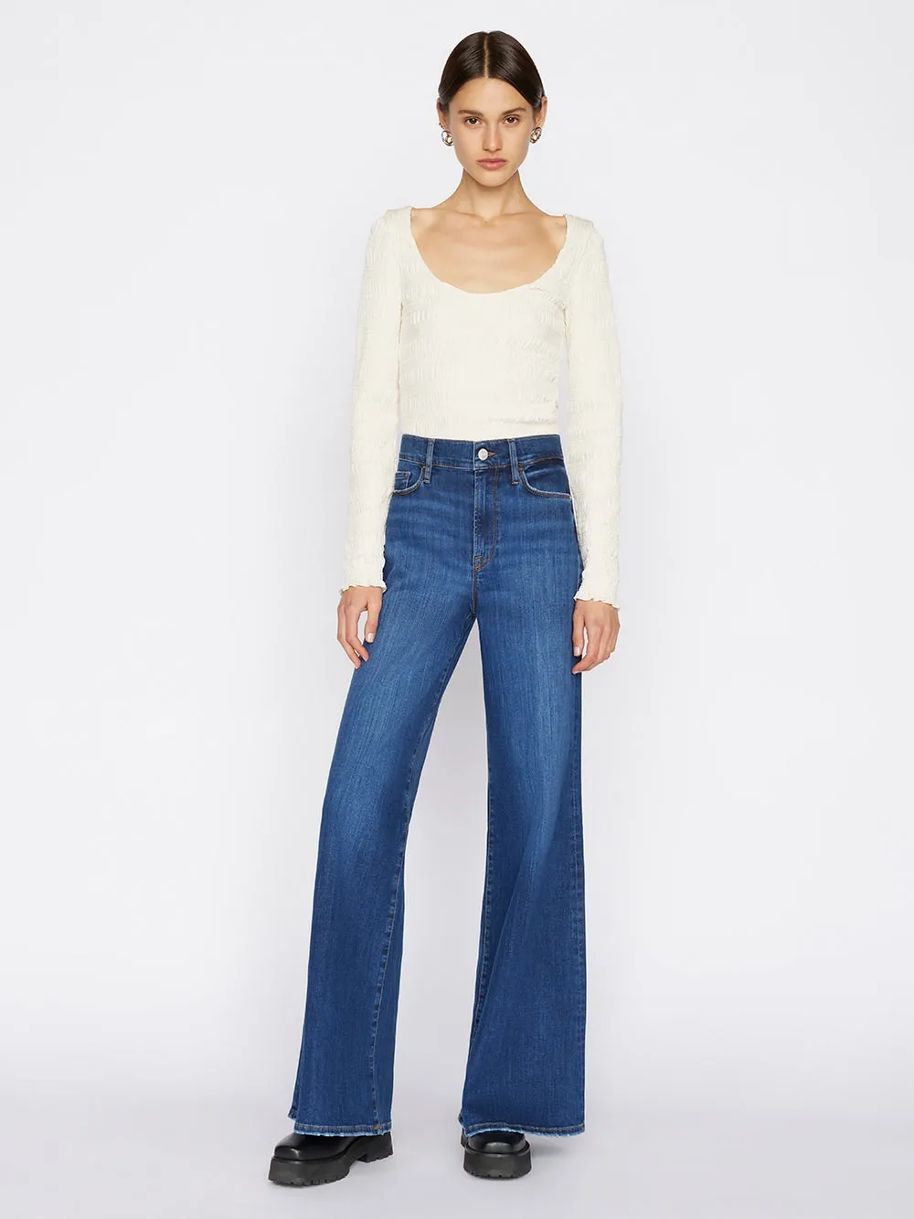 Frame Denim | Le Palazzo - Orlena sold by Sister & Co product image thumbnail 2