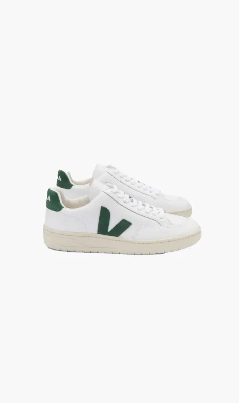 Veja | V-12 Leather - Extra White Cyprus sold by Sister & Co