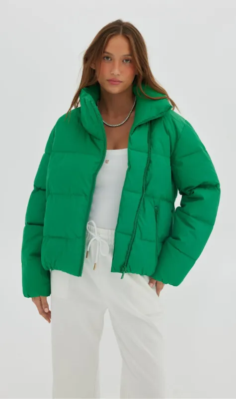 Toast Society | Jupiter Puffer - Kermit Green sold by Sister & Co