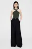 Anine Bing | Brea Top - Dark Olive sold by Sister & Co
