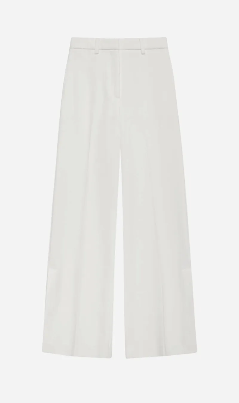 Anine Bing | Lyra Trouser - Ivory sold by Sister & Co