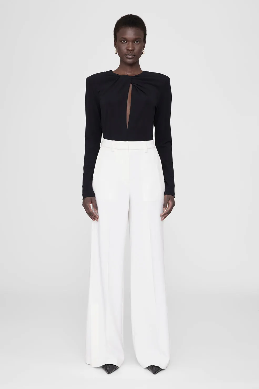 Anine Bing | Lyra Trouser - Ivory sold by Sister & Co product image thumbnail 2