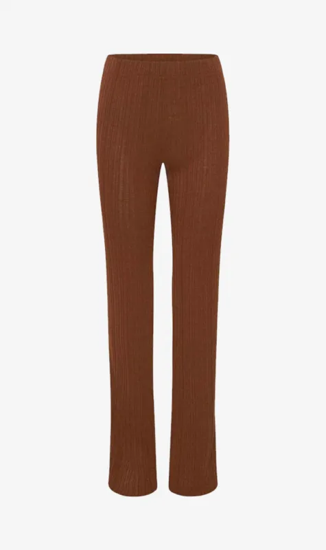 Camilla And Marc | Lumi High Waisted Pant - Walnut sold by Sister & Co