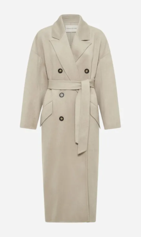 Camilla And Marc | Novy Coat - Stone sold by Sister & Co