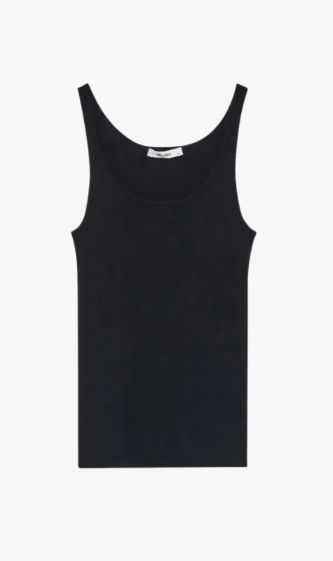 Jac+Jack | Toba Tank - Black made by Sisters & Co