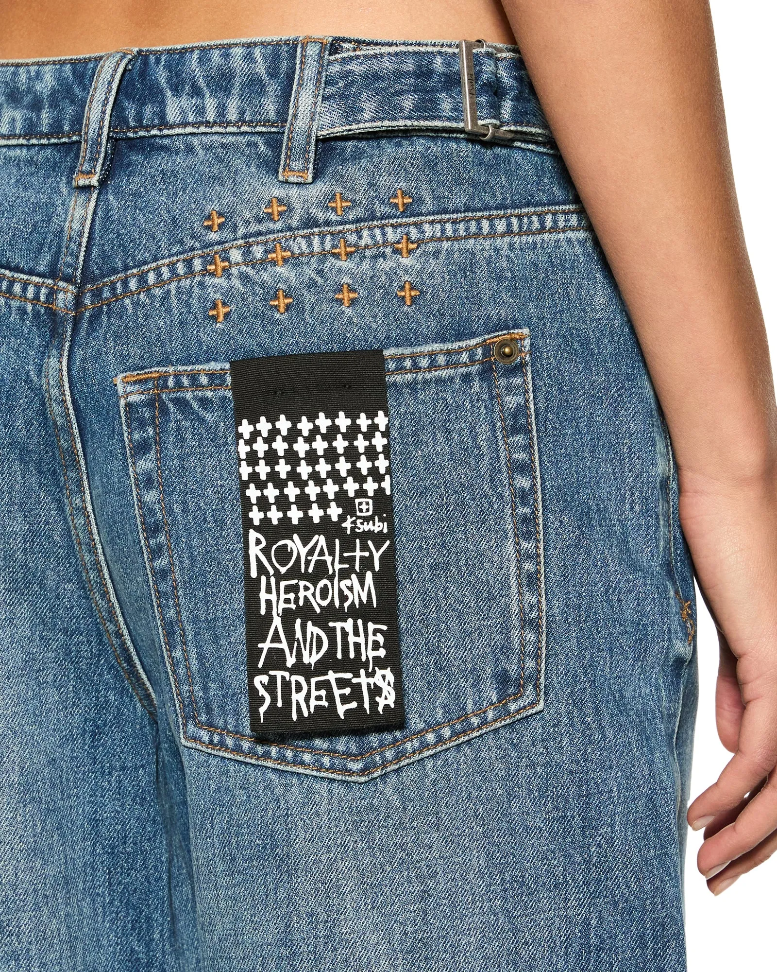 Ksubi | Low Rider Cuffed - Aged sold by Sister & Co product image thumbnail 5