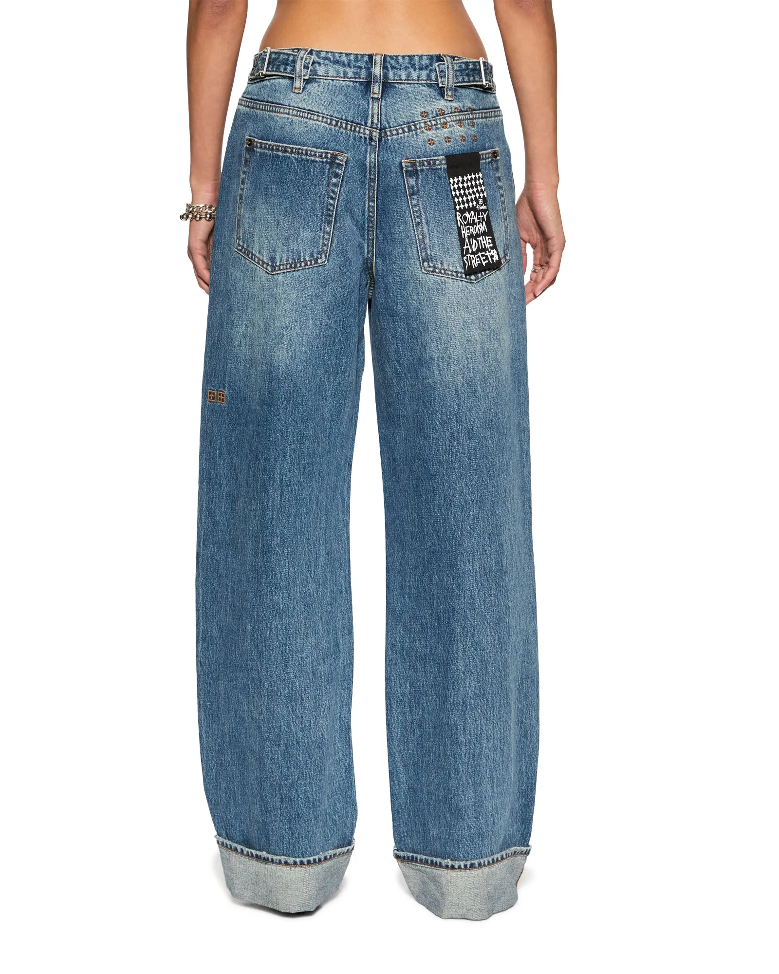 Ksubi | Low Rider Cuffed - Aged sold by Sister & Co product image thumbnail 4