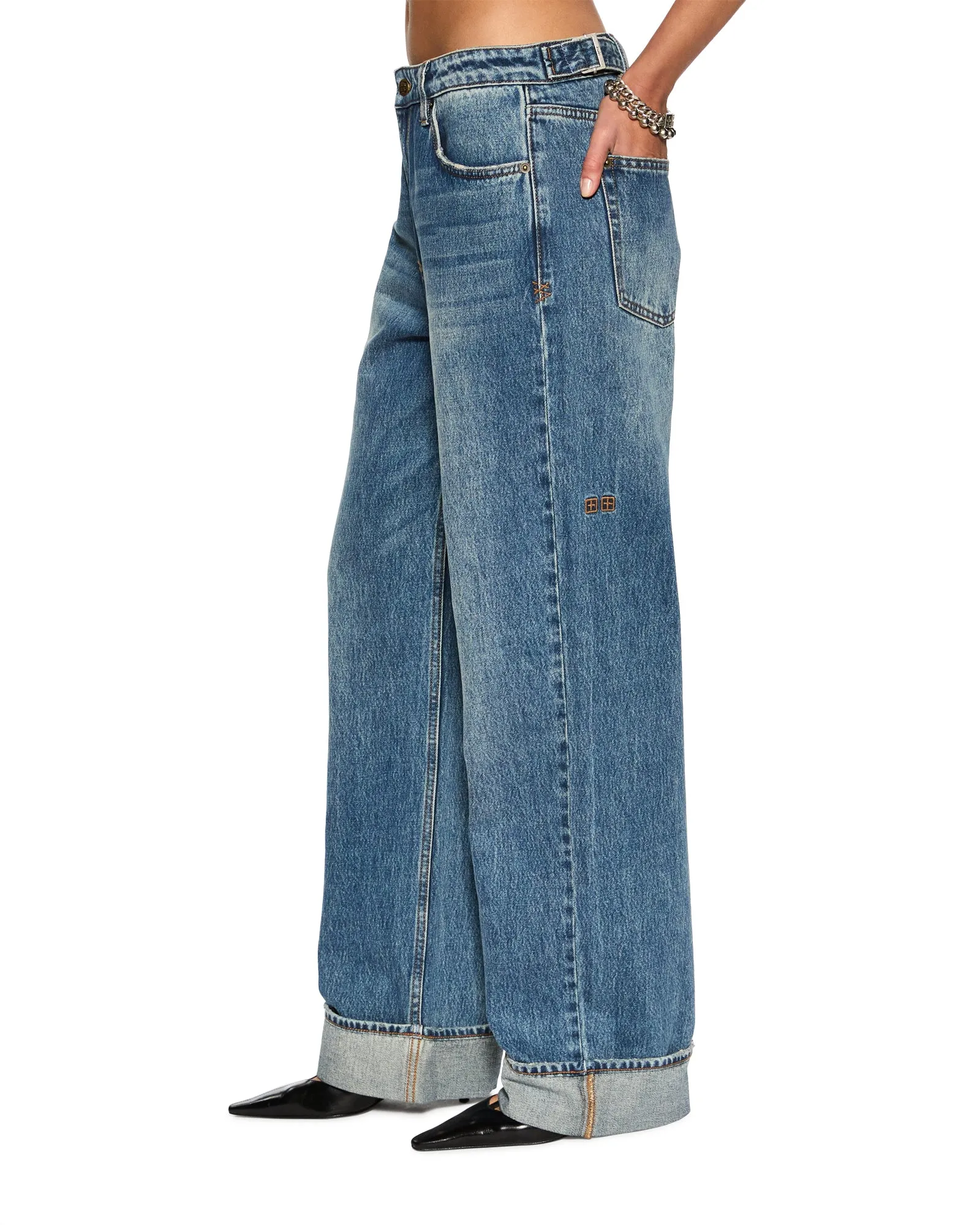 Ksubi | Low Rider Cuffed - Aged sold by Sister & Co product image thumbnail 3