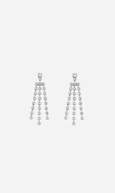 Forte Forte | Pendent Earrings - Crystal made by Sisters & Co