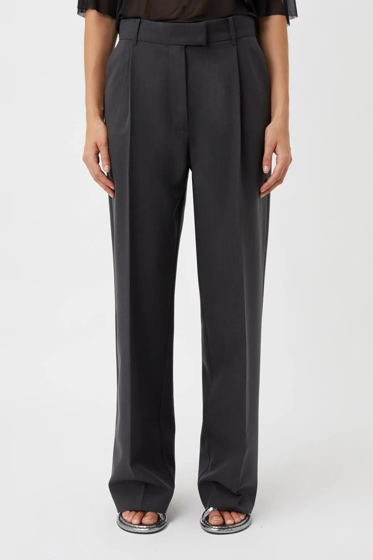 Camilla and Marc | Danica Tailored Pant - Steel sold by Sisters & Co product image thumbnail 2