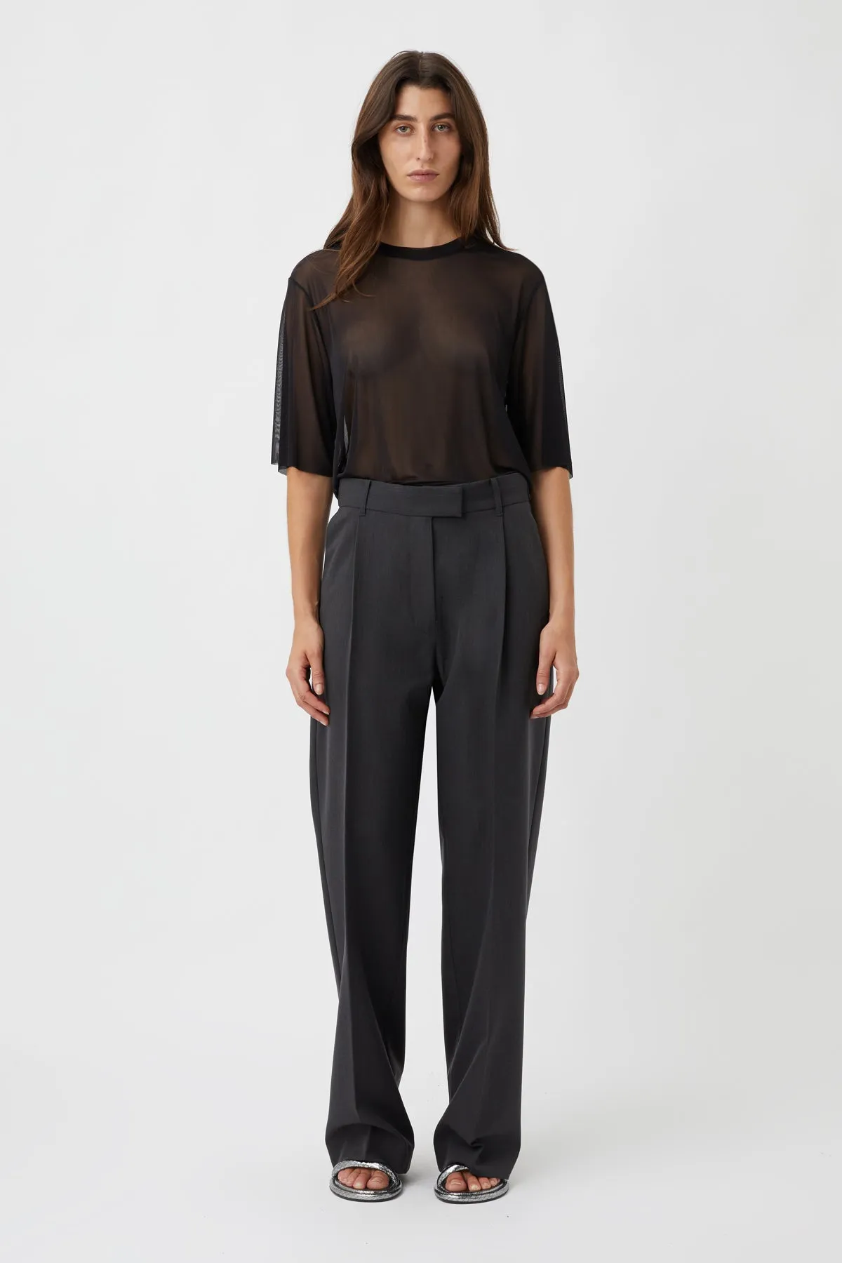 Camilla and Marc | Danica Tailored Pant - Steel sold by Sisters & Co product image thumbnail 3
