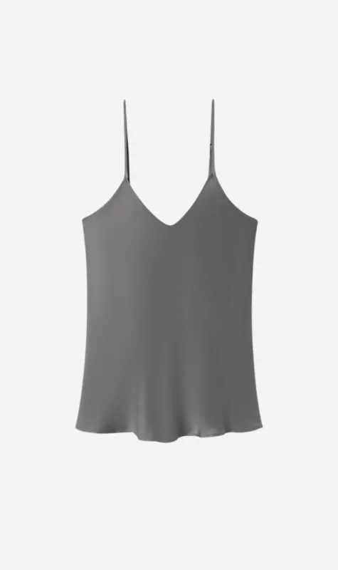 Silk Laundry | Bias Cut Cami - Grey Pearl sold by Sister & Co