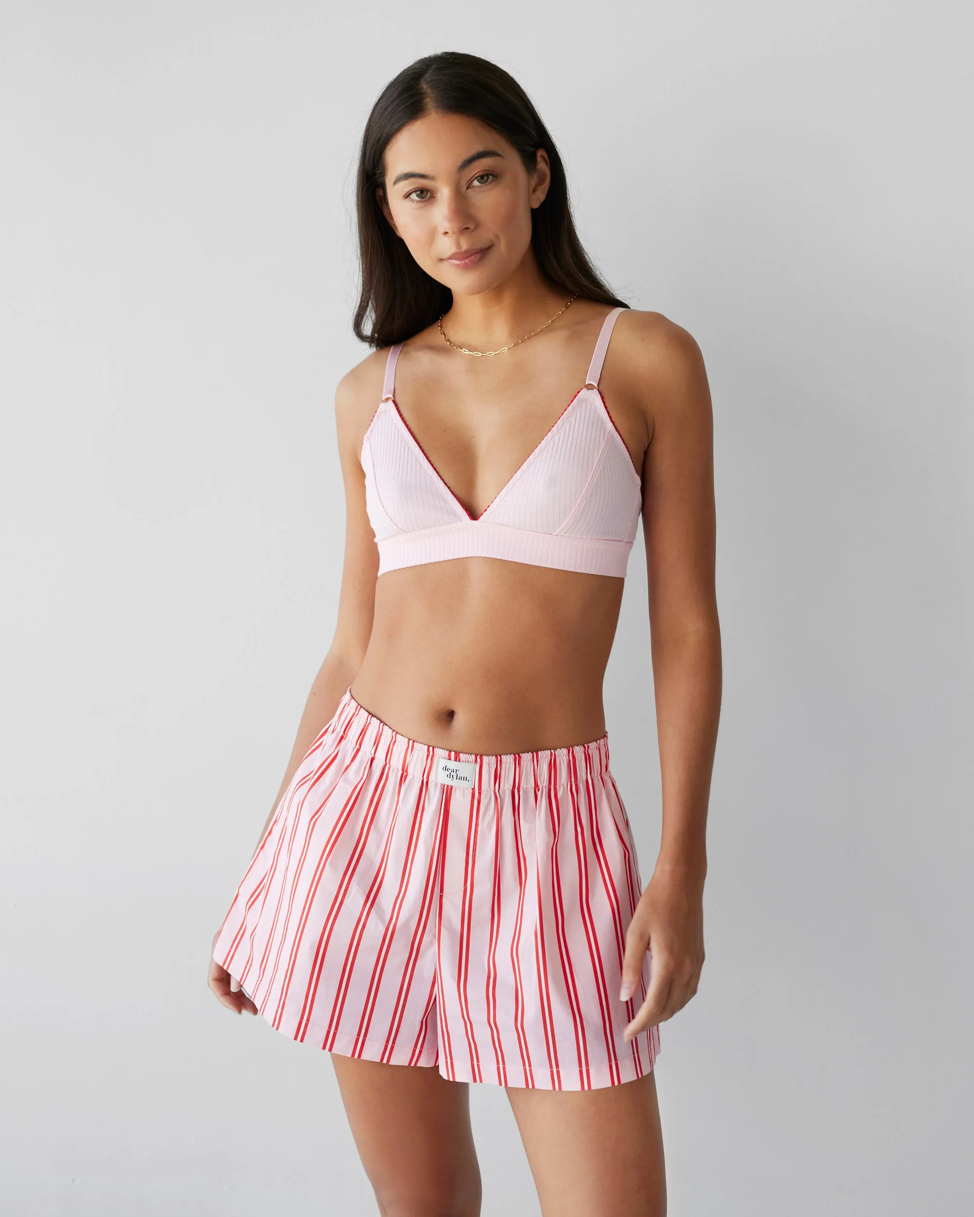 Dear Dylan | Organic Rib Bralette - Cupid sold by Sister & Co product image thumbnail 2