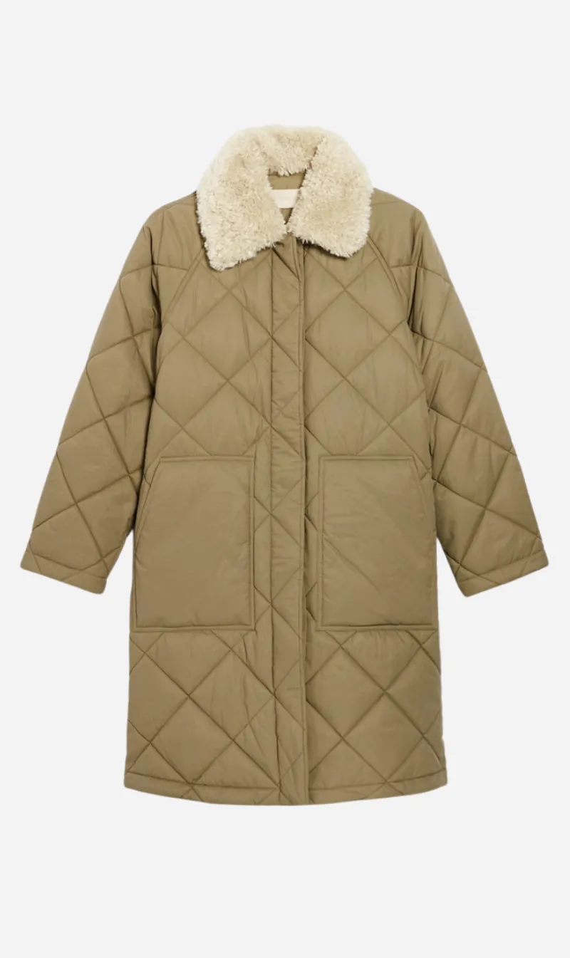 Vanessa Bruno | Boy Coat - Kahki sold by Sister & Co