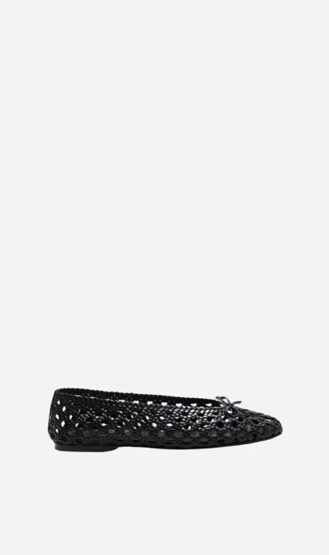 La Tribe | Margot Ballet Flat - Black sold by Sister & Co