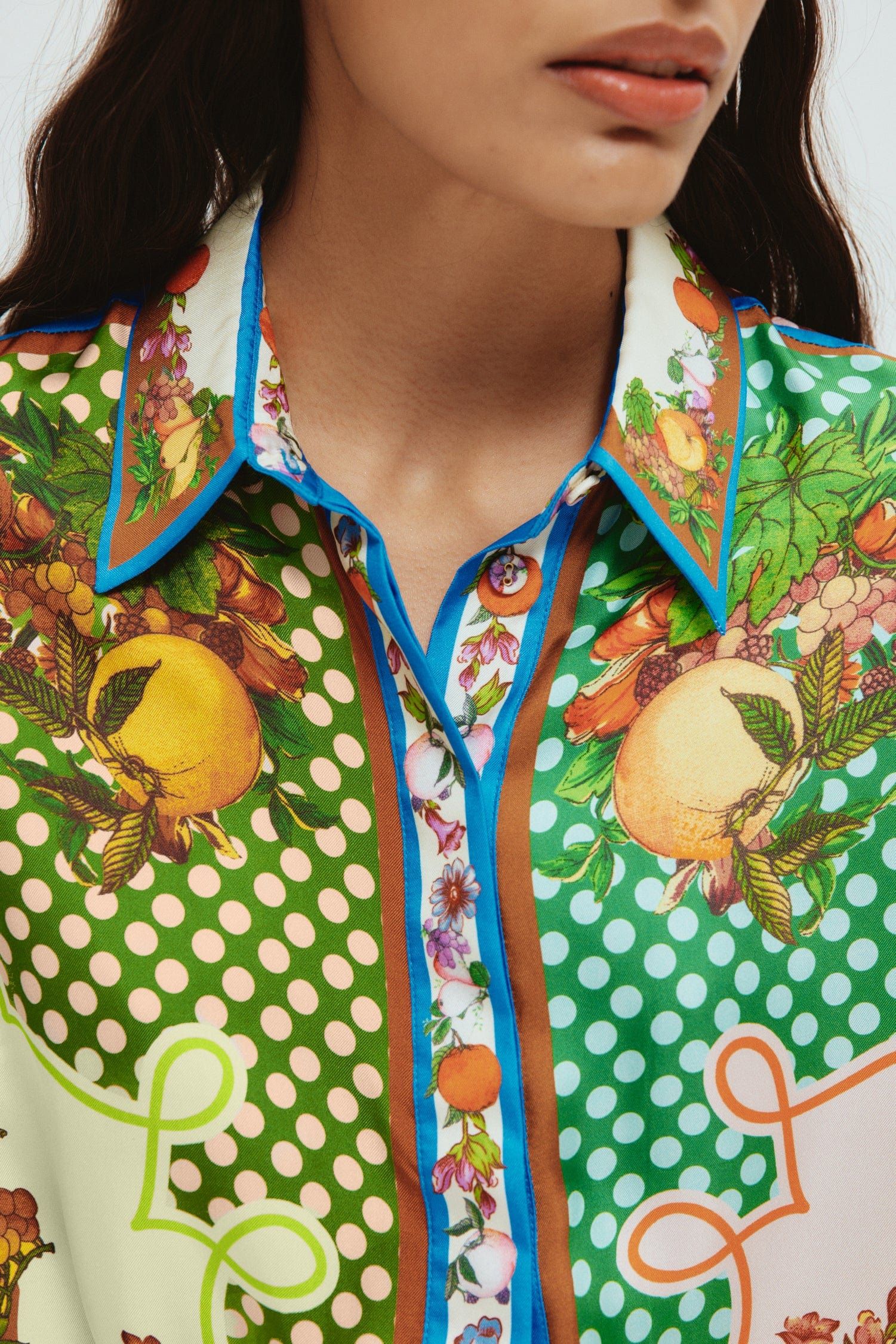 Alemais | Lemonis Silk Shirt - Print sold by Sister & Co product image thumbnail 3